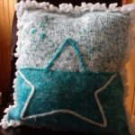 COUSSIN ETOILE + TRICOT MOHAIR
